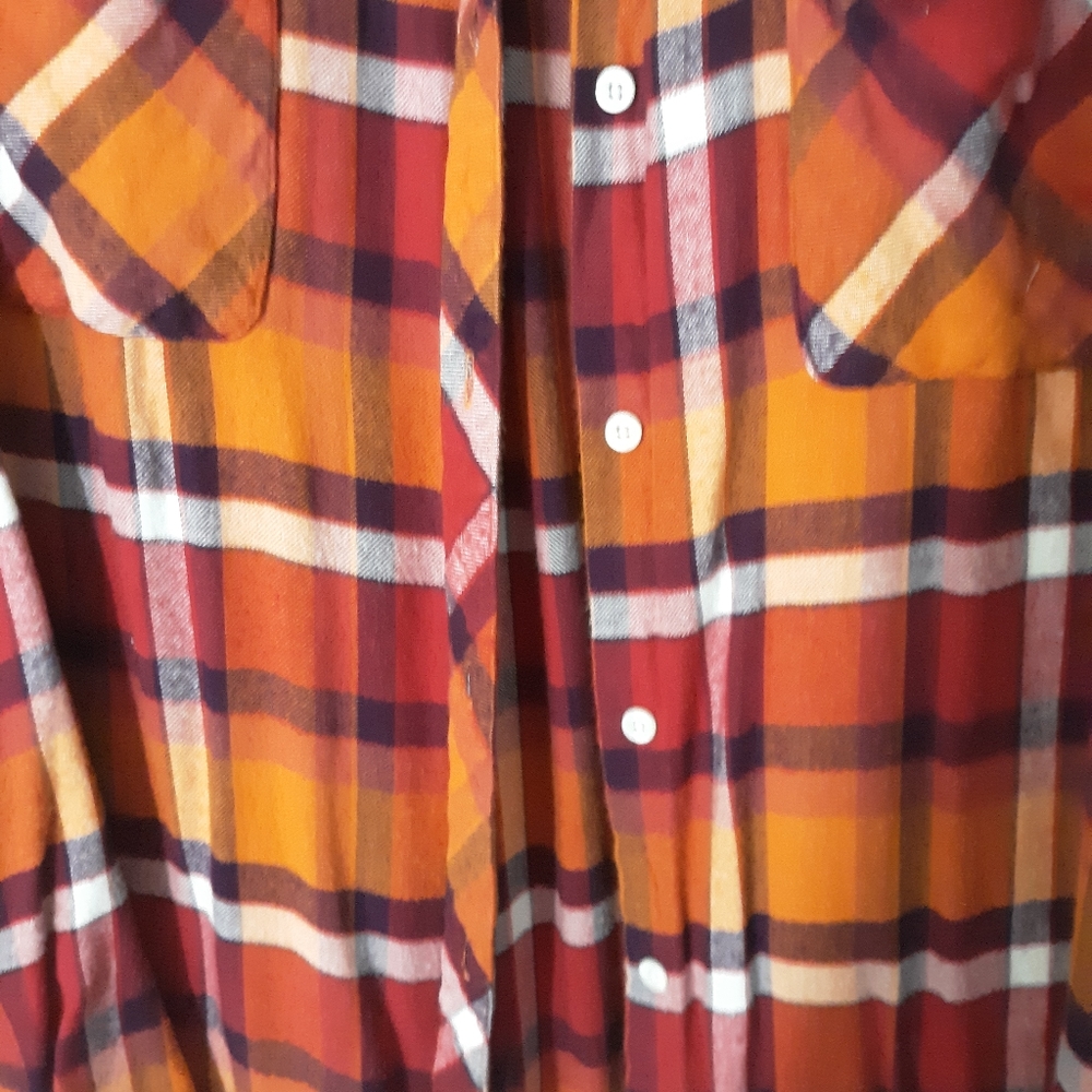 Flannel button down - Picture 3 of 6